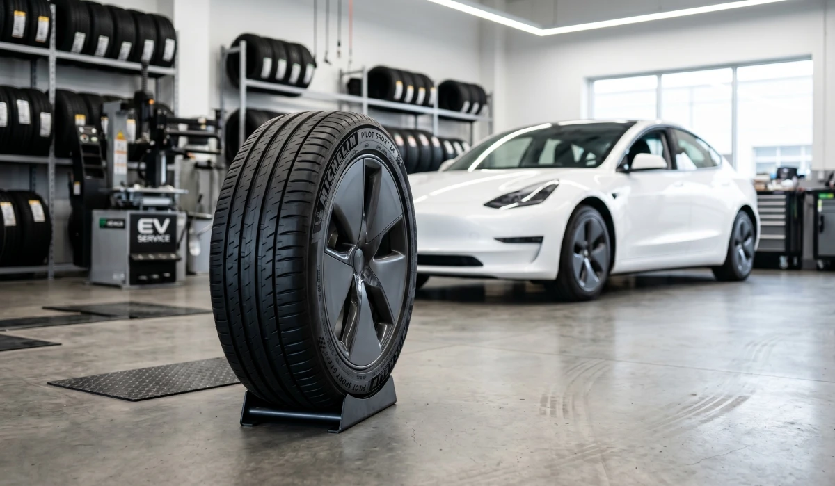 Pneu para carro elétrico é diferente? Sim.